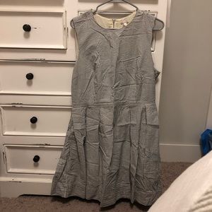 Gap Seersucker Dress, Size 12, with pockets